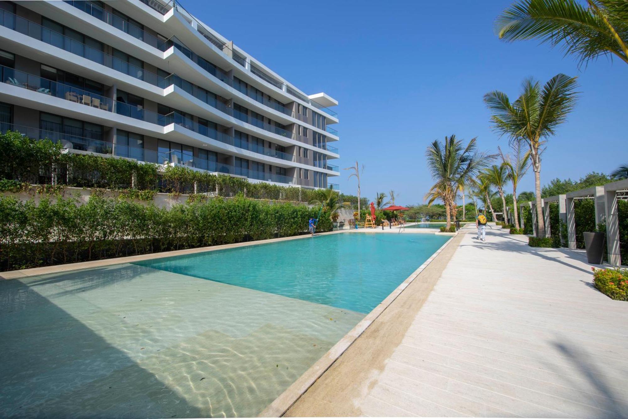 Exclusivo Resort Frente Al Mar, Playa Privada, Piscinas Cartagena Exterior foto